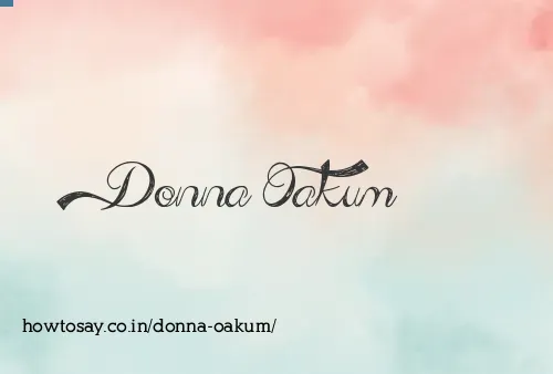Donna Oakum