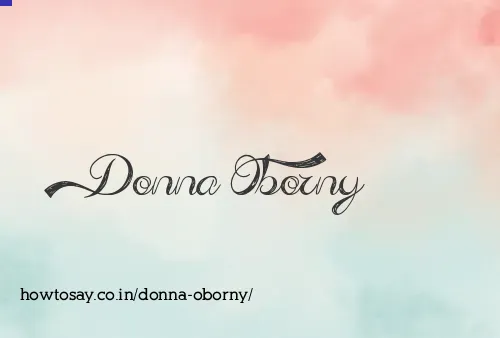 Donna Oborny