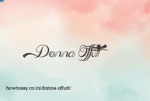 Donna Offutt