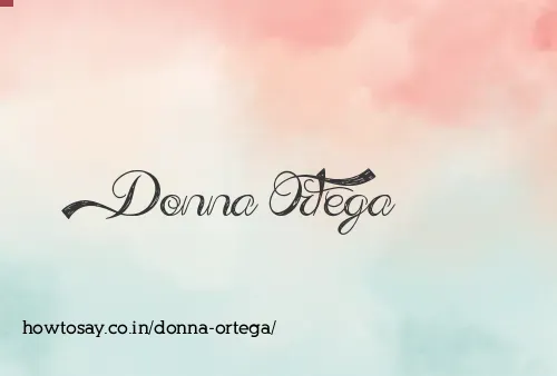 Donna Ortega