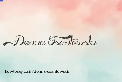 Donna Osantowski