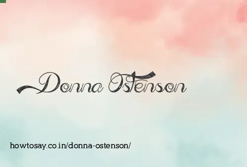 Donna Ostenson