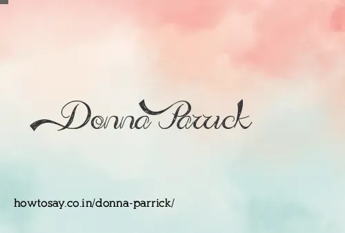 Donna Parrick