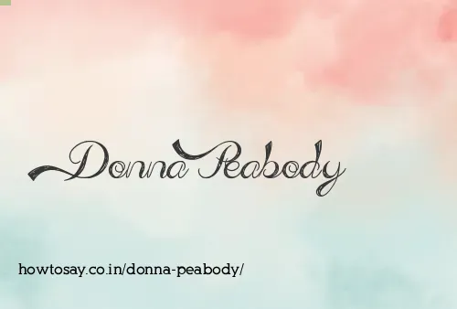 Donna Peabody