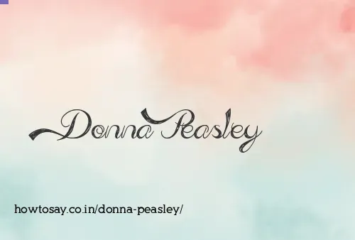 Donna Peasley