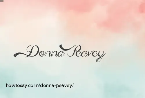 Donna Peavey