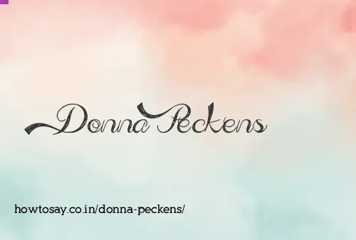 Donna Peckens