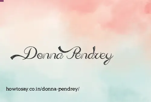 Donna Pendrey