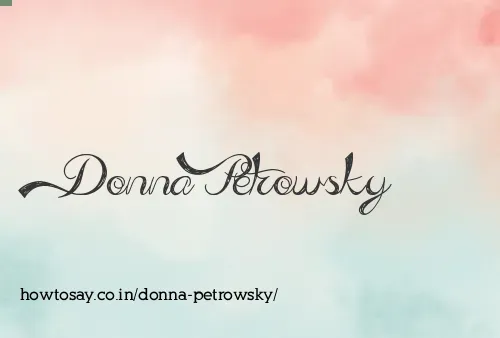 Donna Petrowsky