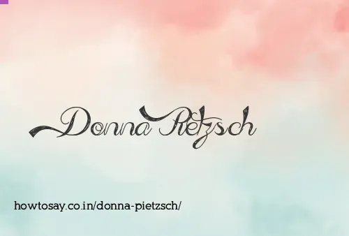 Donna Pietzsch