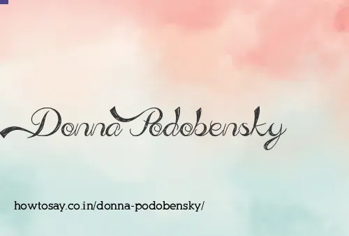Donna Podobensky