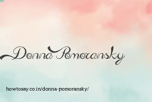 Donna Pomoransky