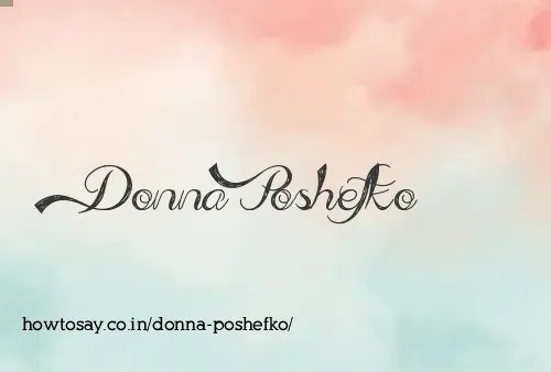Donna Poshefko