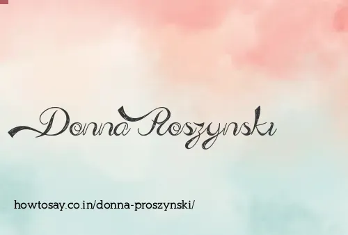 Donna Proszynski