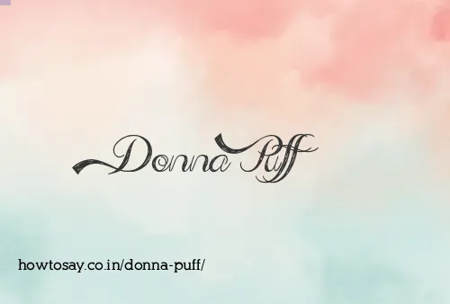 Donna Puff