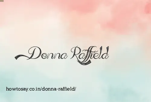 Donna Raffield