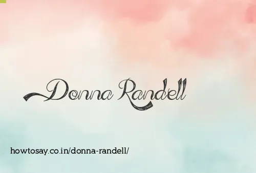 Donna Randell