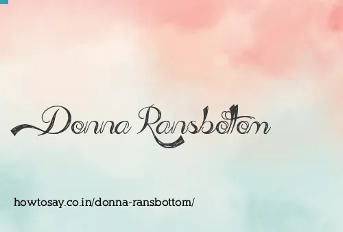 Donna Ransbottom