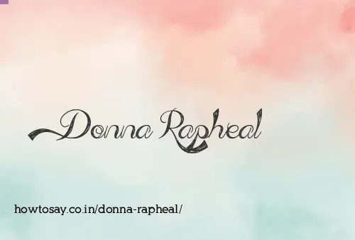 Donna Rapheal