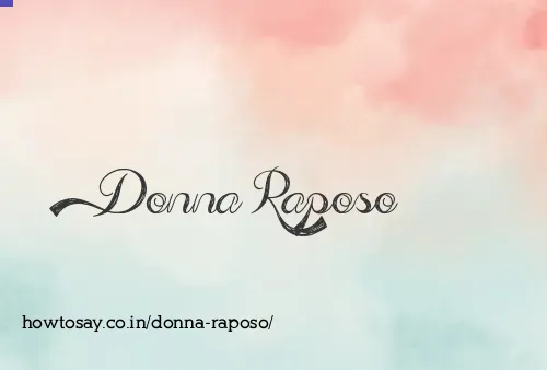 Donna Raposo
