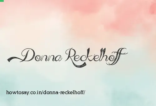 Donna Reckelhoff