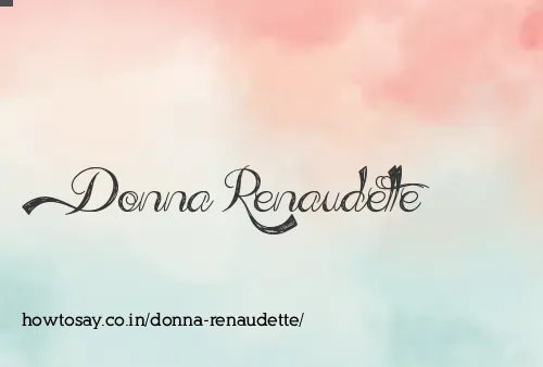 Donna Renaudette