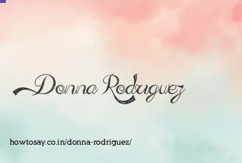 Donna Rodriguez