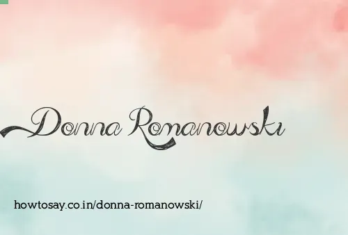 Donna Romanowski