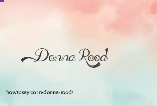 Donna Rood
