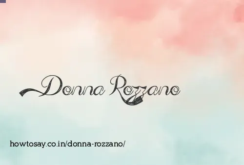 Donna Rozzano