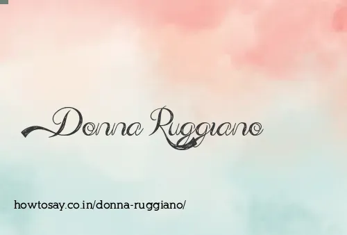 Donna Ruggiano