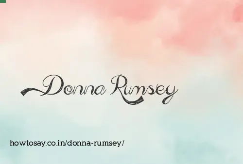Donna Rumsey