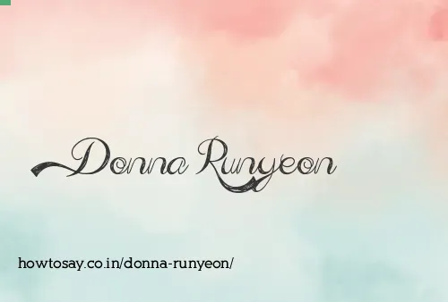 Donna Runyeon