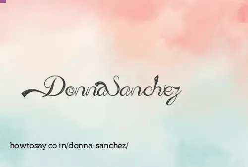 Donna Sanchez
