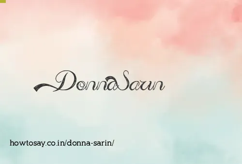 Donna Sarin