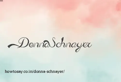 Donna Schnayer