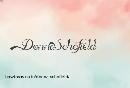 Donna Schofield