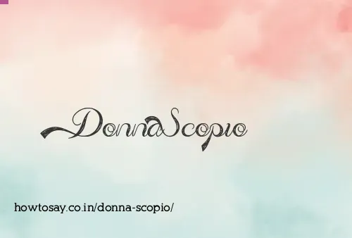 Donna Scopio