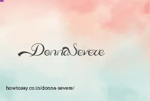 Donna Severe