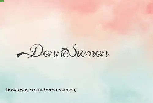 Donna Siemon