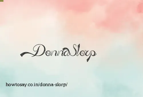 Donna Slorp