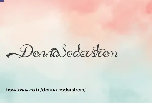 Donna Soderstrom