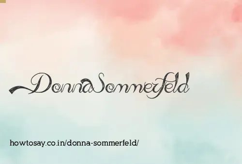 Donna Sommerfeld