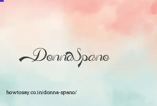Donna Spano