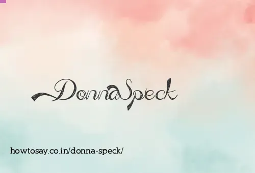 Donna Speck