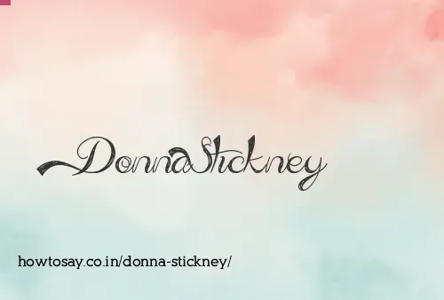 Donna Stickney