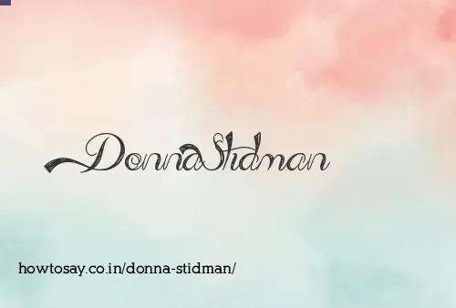 Donna Stidman