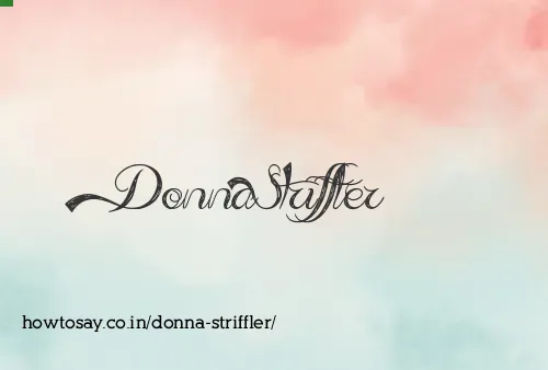 Donna Striffler