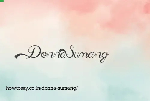 Donna Sumang