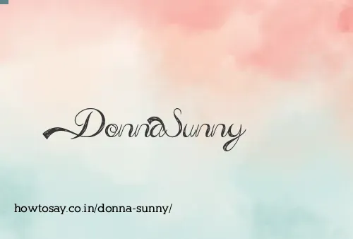 Donna Sunny